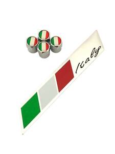B イタリア 国旗 ステッカー フェンダー バルブキャップ ランボルギーニ Lamborghini アヴェンタドール ガヤルド ムルシエラゴ