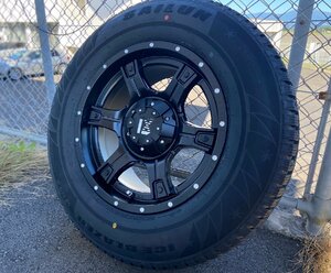 10月発送 Jeep JK/JL ラングラー スタッドレス SAILUN WST3 265/70R17 17インチ 新品 タイヤホイールセット 1台分 ノーマル車高対応