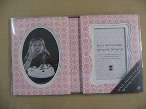 【色褪色】BOOK PHOTO FRAME ピンク Ｚ＆Ｋ BOOKPHOTOFRAME49・243　フォト アルバム　写真