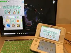 【希少】ほぼ新品 newニンテンドー3DS LL 偽トロキャプチャー機能付き