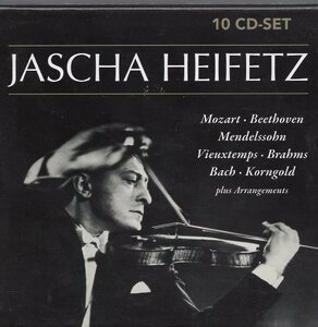 ハイフェッツ/モーツァルト、ベートーヴェン、メンデルスゾーン、ほか（１０CD)