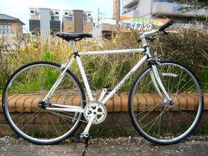 LOUIS GARNEAU ルイガノ QUEBECⅠ 4130 クロモリ クロスバイク 自転車 実用 フレームサイズ490㎜ 名古屋市天白区 直接引取歓迎 (5260)