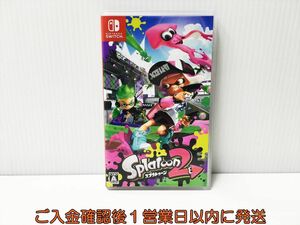 【1円】Switch スプラトゥーン2 ゲームソフト 状態良好 1A0128-560mm/G1