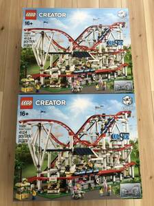 2個セット 未開封 LEGO 10261 ローラーコースターレゴ クリエイター CREATOR EXPART 遊園地