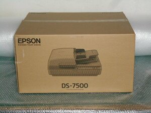 未使用品(中古扱い) EPSON DS-7500 A4ドキュメントスキャナー（フラットベッド）