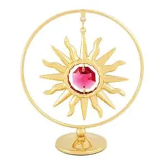 キラキラ輝く 太陽 置物 １ サンシャイン 高級 スワロフスキー クリスタル
