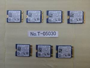 T-05030 / SSD / WesternDigital / M.2 2230 / NVMe / Key M+B / 128GB・256GB / 全7個セット / ゆうパケット / データ消去済 / ジャンク