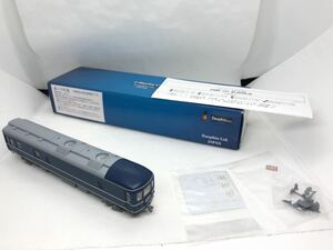 61 HOゲージ トラムウェイ マニ20 JNR-Baggage Generator car-Mani20 Ready to painted 鉄道模型 付属パーツ付き ライト点灯確認OK 現状品 