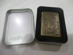 Zippo ジッポー ライター インディアン INDI CHF J 01 USA製 元箱付き