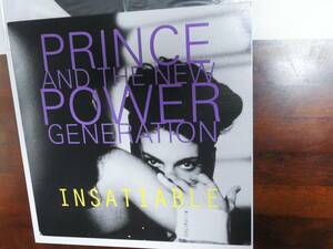 PRINCE and The NEW POWER GENERATION プリンス　/ Insatiable プロモ12インチ・アナログ・レコード盤 　未使用・美品　即決価格にて