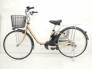 Panasonic 電動アシスト自転車 ビビ・YX BE-FY632Y 26インチ 内装3段変速 8Ah アースイエロー 配送/来店引取可 パナソニック ◆ 6E192-1