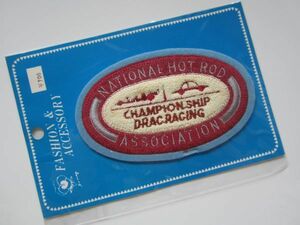 ビンテージ NHRA CHANPIONSHIP ドラッグレース ホットロッド モータースポーツ ワッペン/ F1 レーシング 自動車 バイク 整備 33