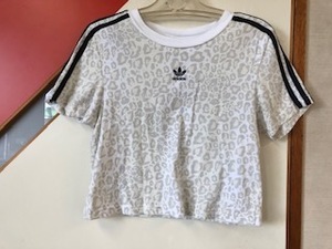 【送料無料】adidas originals クロップド　Tシャツ　L 完売品　白