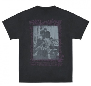 Stussy x DSM T-Shirt Retrospective East Meets West Tee Tシャツ beastie boys ビースティー ボーイズ ドーバー 黒 M