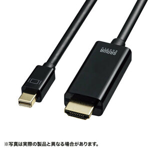 まとめ得 サンワサプライ ミニDisplayPort-HDMI変換ケーブル　HDR対応 2m KC-MDPHDRA20 x [2個] /l
