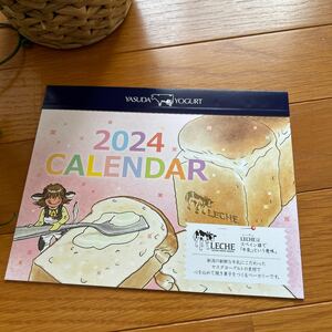 【新品即決】ヤスダヨーグルト2024年卓上カレンダー 