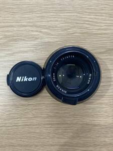 #399 Nikon ニコン AF NIKKOR 50mm 1:1.4 D 一眼レフ カメラ レンズ HS-9 現状品