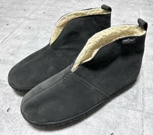 新品 ミネトンカ TAMSON スエード スリッパ メンズシューズ ブーツ　　MINNETONKA パイル裏地 防寒 保温 屋内 屋外OK ムートン 柳8739