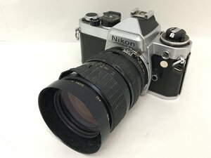 Nikon FE / SIGMA MINI-ZOOM-α 1:2.8-4 f=35-85mm 一眼レフカメラ ジャンク 中古【UW040623】