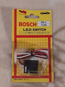 BOSCH ボッシュ LED スイッチ BSW-6 シーソータイプ 未使用品 旧車 当時物 送料200円～