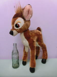 ディズニー バンビ◆WDW ビンテージ ぬいぐるみ 人形 45cm◆BAMBI Disney Vintage Stuffed Plush ウォルトディズニーワールド 昭和レトロ