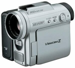 SHARP VL-Z7 液晶デジタルビデオカメラ シルバー(中古品)