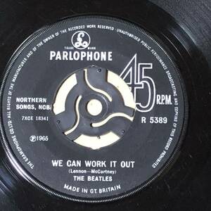 We Can Work It Out UK Orig Mono 7