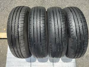 ダンロップエナセーブEC300+　165/65R14 中古タイヤ4本セット　製造年2018