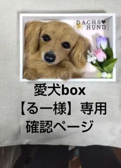 愛犬box 【るー様】専用 確認ページ