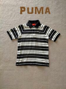 PUMA　プーマ ボーダーポロシャツ S m18178980947