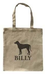 Dog Canvas tote bag/愛犬キャンバストートバッグ【Billy/ビリー】イヌ/ペット/シンプル/モノクロ/ナチュラル-64