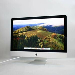 1円スタート Apple iMac (Retina 5K, 27インチ, 2019) (Core i5-8500/メモリ32GB/SSD28GB+HDD1TB(Fusion Drive)/macOS 14)