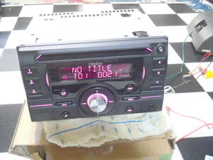 クラリオン Clarion DUB385MPB CD FM AM ラジオ 動作確認済み CD RECEIVER No7