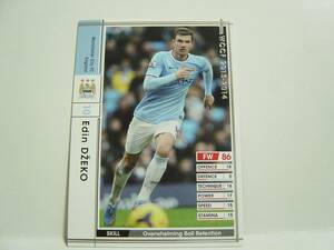 WCCF 2013-2014 EXTRA 白 エディン・ジェコ　Edin Dzeko 1986 Bosnian　Manchester City FC 2011-2016 Extra Card