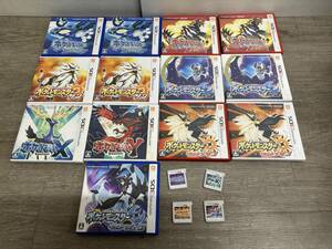 ☆ 3ＤＳ ☆ ポケットモンスター ウルトラムーン 他　まとめ売り Pokmon ポケモン ウルトラサン X/Y アルファサファイア　オメガルビー　