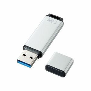 （まとめ）サンワサプライ USB3.1 Gen1 メモリ UFD-3AT16GSV【×2セット】