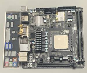 【動作不可品等】Gigabyte GA-F2A88XN-WIFI + AMD A8-6500 + DDR3メモリ 12GB分 / Mini-ITX I/Oパネル・マニュアル類有 7260HMW