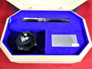 パイロット「朱鷺/とき」90周年記念 限定最高級万年筆 本物・未使用☆PILOT NAMIKI 90th Fountain Pen TOKI NEW Made in JAPAN