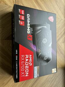 Radeon 6700xt AMD msi GAMING グラボ　グラフィックボード　