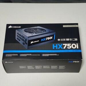 CORSAIR HX750i(RPS0002) 750W 80PLUS PLATINUM認証 ATX電源ユニット フルプラグイン 動作確認済み PCパーツ