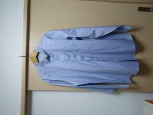 L.L.Bean SHIRT 新品同様 blue L-TALL 100%cotton