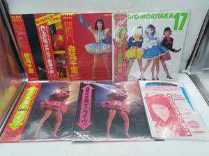 中古【LD】森高千里セット Moritaka Chisato レーザーディスク 6枚 / チラシセット