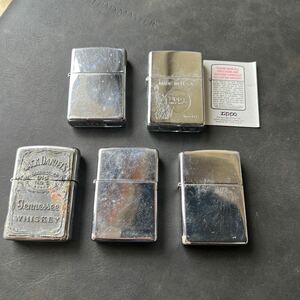 ZIPPO ジッポ シルバー 5点まとめて　★29