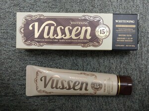 歯みがき粉 VUSSENビューセン ニュー15 歯磨き粉 80g VUSSEN NEW 15 Brightening Toothpaste ホワイトニング 口臭 黄色い歯 韓国 新品