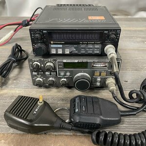 9247 TRIO TR-9000G & STANDARD 5200C ジャンク 無線機 2台 マイク付き / トランシーバー アマチュア無線