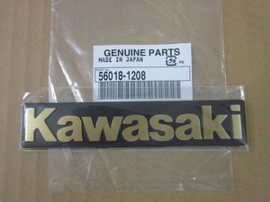 送料無料 新品 カワサキ純正 テールカウルエンブレム ゴールド Z1000R Z1000J Z1100R Z750GP Z400GP テール カウル エンブレム