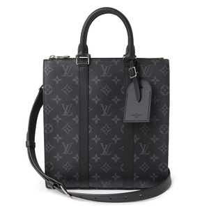 （新品・未使用品）ルイ ヴィトン LOUIS VUITTON サックプラ クロス 2way ショルダー ハンドバッグ モノグラムエクリプス 黒 M46098