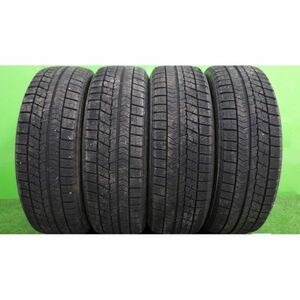 ブリヂストン BLIZZAK VRX 185/60R15 4本SET／2017年製 8分山スタッドレスタイヤ／中古 特筆すべき損傷なし／白石区手渡し可／フィット等に