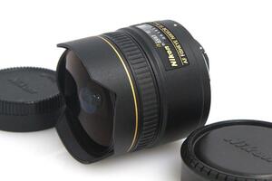 並品｜ニコン AF DX Fisheye-Nikkor 10.5mm f2.8G ED CA01-A7622-2R3A レンズ ニッコール フィッシュアイ 魚眼 単焦点 Fマウント