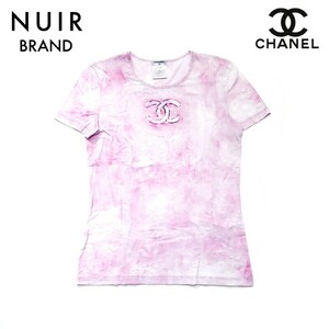 【先着50名限定クーポンを配布中!!】 シャネル CHANEL 半袖Ｔシャツ 2009 ココマーク ピンク